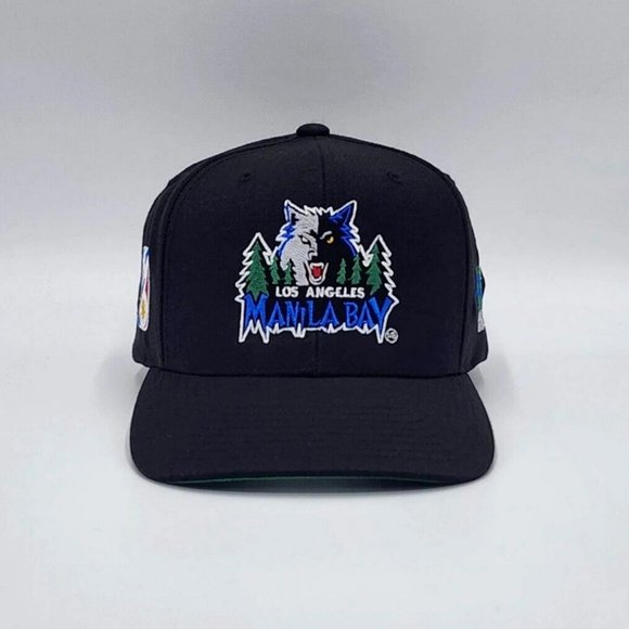 Manila Bay Wolves Yupoong Customized Hat Snapback Cap LA to Manila‎ Bay